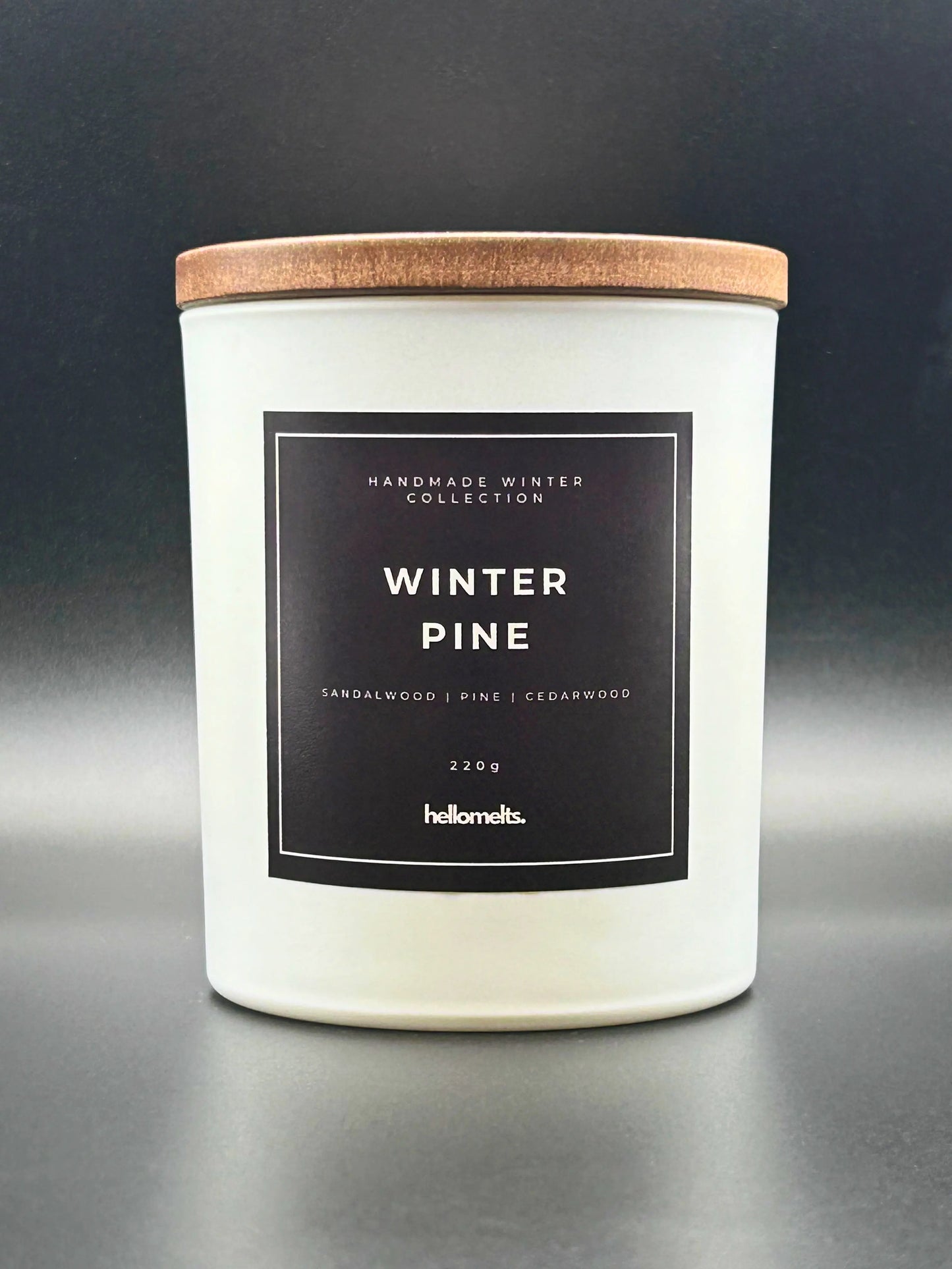 Winter Pine - 220g Scented Candle HelloMelts
