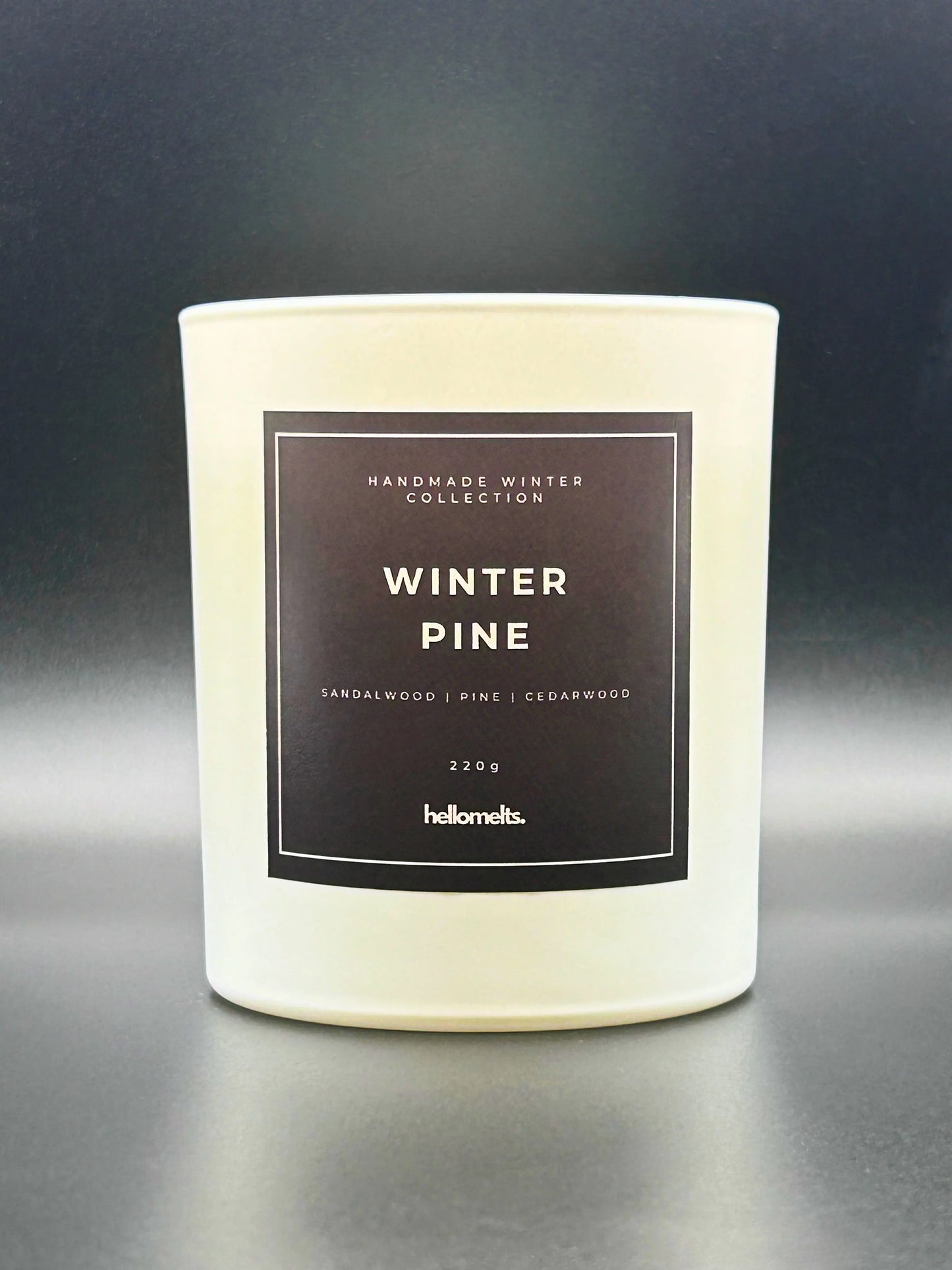 Winter Pine - 220g Scented Candle HelloMelts