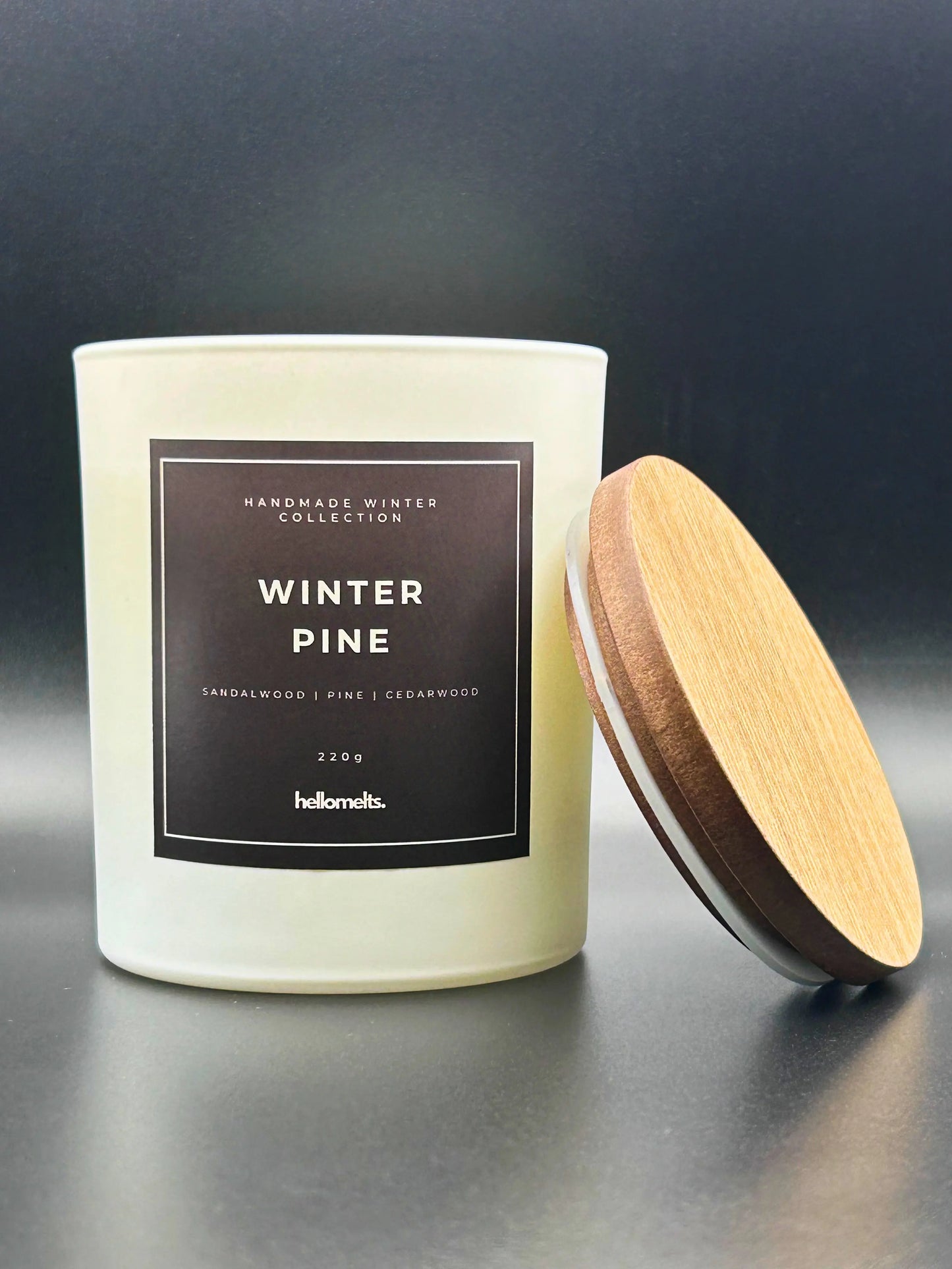 Winter Pine - 220g Scented Candle HelloMelts