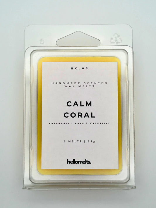Calm Coral Wax Melts - 85g Pack HelloMelts