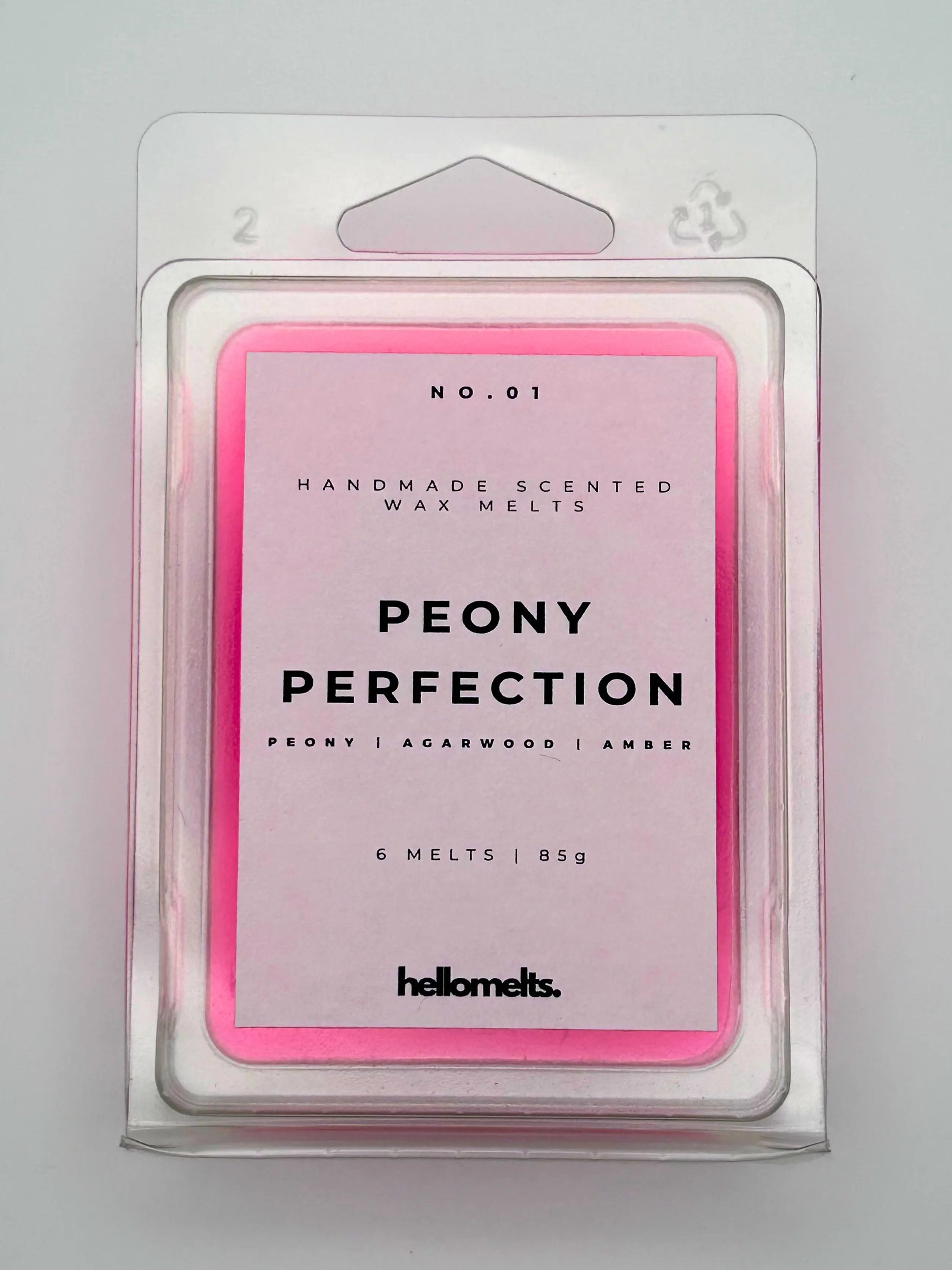 Peony Perfection Wax Melts - 85g Pack HelloMelts