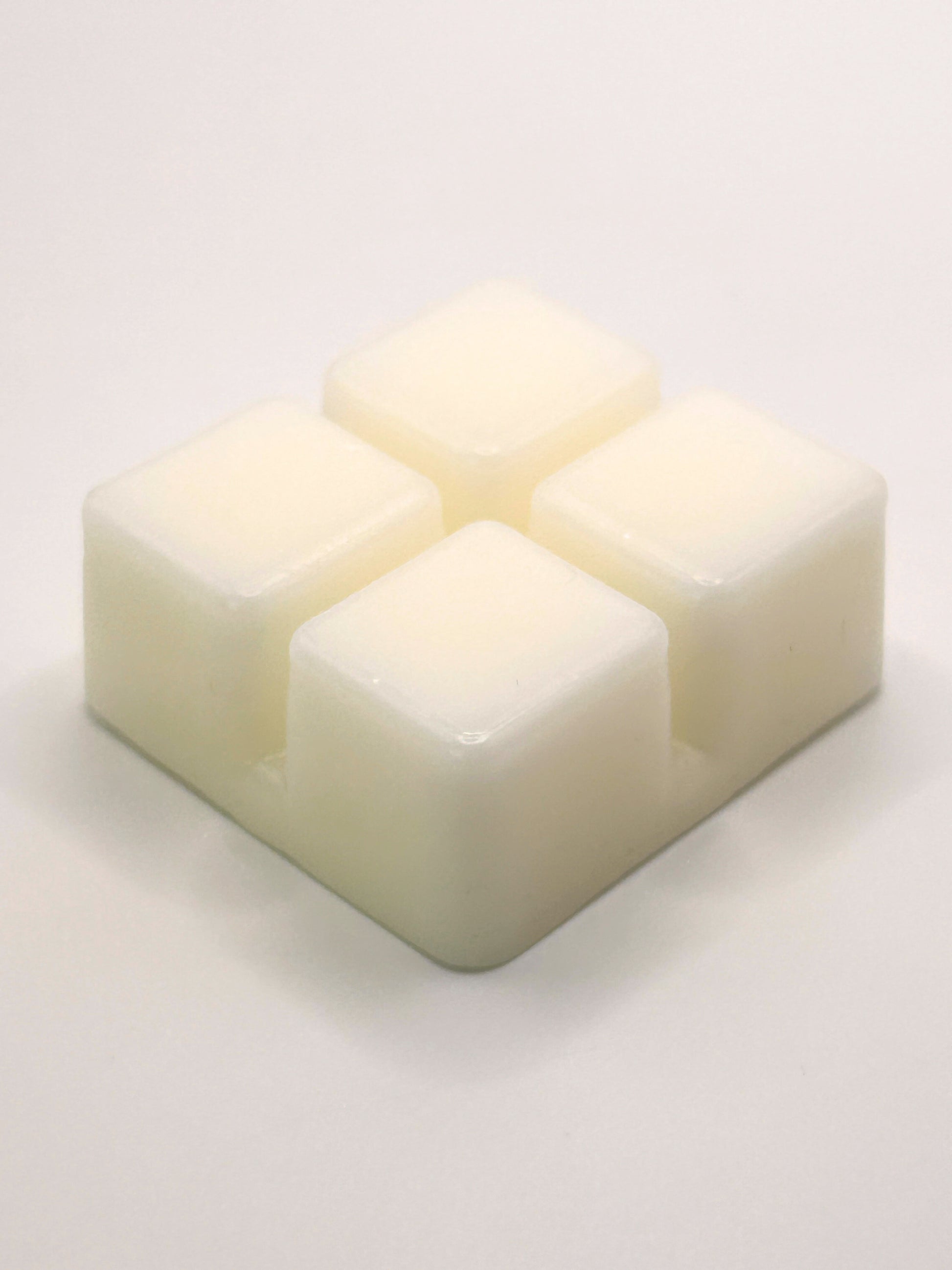 Angled close up of Cinnamon & Apple 60g wax melt bar showing the smooth wax surface from the Hellomelts Autumn Collection