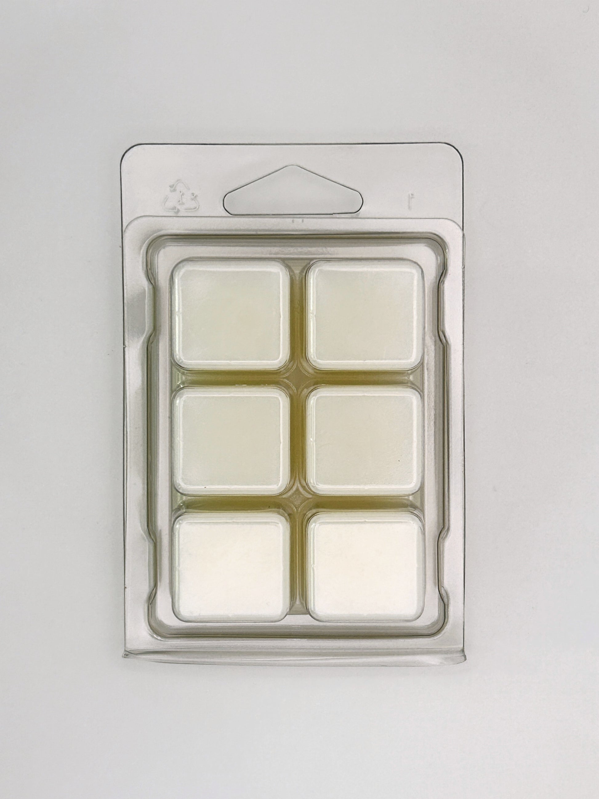 Cranberry & Apple 85g wax melt back view showing the clamshell packaging from the Hellomelts Winter Collection